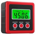 Mesureur angle mesure angle digital lcd goniomtres numriques coque chanfrein inclinomtre protractor ...