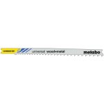 Metabo - 5 lames de scies sauteuses u, bois + m�tal, s�rie 'pionier', 107 / 2, 4 - 5, 0 mm, progressives, ...