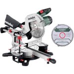 Metabo - scie  onglet kgs 254 m set avec fonction de traction et pcl + 2me lame de scie hm