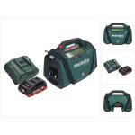 Metabo - ak 18 compresseur  batterie multiple 18 v 11 bar + 1x batterie 4, 0 ah + chargeur