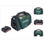 Metabo ak 18 multi compresseur sans fil 18 v 11 bar + 1x batterie 2, 0 ah - sans chargeur