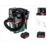 Metabo as 18 l pc compact aspirateur sans fil 18 v 6 l ipx4 classe de poussi�re l eau et poussi�re + ...