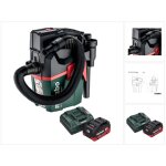 Metabo ? aspirateur sans fil 18v 6l ? d�pression 120 hpa ? d�bit d'air 2100 l / min ? classe de poussi�re ...