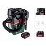 Metabo - as 18 l pc compact aspirateur sans fil 18 v 6 l ipx4 classe de poussi�re l eau et poussi�re ...