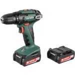 Metabo - bs 14, 4v 2x coffret de perceuses - visseuses sans fil