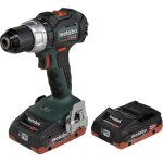 Perceuse visseuse metabo - bs 18v - lt bl 2 x 4, 0 ah lihd, asc 55, coffret - 602325800