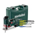 Metabo - scie sauteuse ste 100 quick set (601100900) avec 20 lames de scie sauteuse coffret