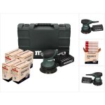 Metabo fsx 200 intec ponceuse excentrique 240 w 125 mm + 4x toolbrothers spider filet de ponage set ...