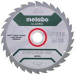Metabo - lame de scie circulaire classic precision cut wood 628062000 - hw / ct - 216x30mm - 30wz - 22� ...