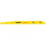 Metabo ? lame de scie sabre 63148800 ? lot de 5 lames hcs pour bois humide ? longueur 240mm ? pas de ...