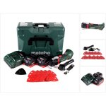 Metabo mt 18 ltx outil multifonctions sans fil 18v ( 613021840 ) compatible ois / starlock + 2x batterie ...