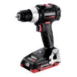 Metabo - outillage - perceuse - visseuse sans fil 18 v, 2 batteries li - hd 4, 0 ah, chargeur 602367800 ...