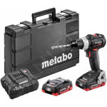 Metabo - perceuse � percussion sans fil sb 18 lt bl se 18 v 2x4 0 ah accu.