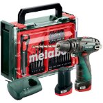 Metabo - perceuse - visseuse � percussion sans fil powermaxx sb basic set (600385710) avec atelier mobile ...