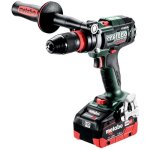 Metabo - perceuse - visseuse sans fil � 3 vitesses bs 18 ltx - 3 bl q i m�tal x 145 l 18v 2x5. 5ah lihd ...