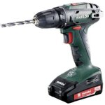 Metabo - outillage - perceuse - visseuse sans fil 18 v, 2 batteries li - hd 2, 0 ah li - power, chargeur ...