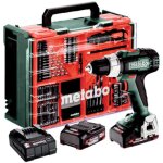 Metabo - perceuse - visseuse sans fil bs 18 l kit, 2x 2, 0 ah et chargeur dans un coffret plastique Metabo - perceuse - visseuse sans fil bs 18 l kit, 2x 2, 0 ah et chargeur dans un coffret plastique