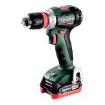 Metabo - perceuse - visseuse sans fil powermaxx bs 12 bl q, 12v 2x 4, 0 ah lihd et chargeur en x 118