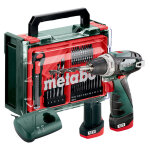 Metabo powermaxx bs basic set perceuse - visseuse noire compacte