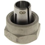 Metabo ? pince de serrage 8mm ? maintien s�curis� pour d�fonceuses ? compatible avec mod�les fme737 et ...