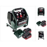 Metabo power 160 - 5 18 ltx bl of compresseur sans fil 18 v 8, 0 bar sans brosse + 2x batterie 10, 0 ...
