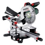 Metabo - scie à onglets sans fil kgs 18 ltx bl 254 avec fonction de traction 1x 4, 0 ah Metabo - scie à onglets sans fil kgs 18 ltx bl 254 avec fonction de traction 1x 4, 0 ah