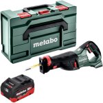 Metabo - ssep 18 lt scie sabre sans fil 18 v 32 mm + 1x batterie lihd 8, 0 ah + x - sans chargeur