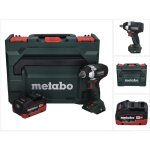 Metabo ssw 18 lt 300 bl visseuse  choc sans fil 18 v 300 nm brushless + 1x batterie 5, 5 ah + metabox ...