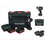Metabo - ssw 18 lt 300 bl visseuse � choc sans fil 18 v 300 nm brushless + 2x batterie 8, 0 ah + chargeur ...