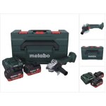 Metabo w 18 l bl 9 - 125 meuleuse d'angle sans fil 18 v 125 mm brushless + 2x batterie 10, 0 ah + chargeur ... Metabo w 18 l bl 9 - 125 meuleuse d'angle sans fil 18 v 125 mm brushless + 2x batterie 10, 0 ah + chargeur ...