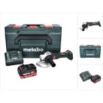 Metabo - w 18 lt bl 11 - 125 meuleuse d'angle sans fil 18 v 125 mm brushless + 1x batterie 8, 0 ah + ...