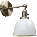 Ikodm - m�tal r�glable applique luminaire style de bol en fer abat - jour lampe murale industrial r�tro ...