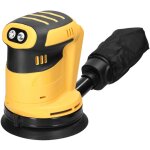 Ponceuse orbitale sans fil avec moteur de brosse de 125 mm, outil de meulage du bois, polisseuse de voiture ... Ponceuse orbitale sans fil avec moteur de brosse de 125 mm, outil de meulage du bois, polisseuse de voiture ...