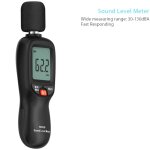 Meterk - sonom�tre num�rique lcd 30 - 130db(a), instrument de mesure du volume sonore, testeur de surveillance ...