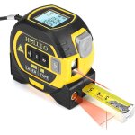 Mtre laser numrique 3 in 1 avec ligne laser croise, 131ft tlmtre laser numrique, 16ft mtre  ...