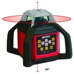 Metrica - niveau laser rotatif automatique avec faisceau tournant visible - hv4 - sans récepteur Metrica - niveau laser rotatif automatique avec faisceau tournant visible - hv4 - sans récepteur