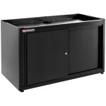 Meuble bas double 2 portes coulissantes facom jls3 noir