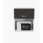 Meuble micro - ondes - 60 cm - noir