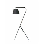 Meubletmoi - lampadaire abat - jour noir et tr�pied original moyen mod�le - shine m