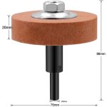 Meule abrasive perceuse �lectrique t�te convertisseur accessoire pour machine polisseuse t�te abrasive ...