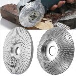 Meule bois meuleuse d'angle disque sculpture sur bois ponage disque en acier outil abrasif