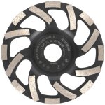 Meules boisseaux diamant�e 125 mm x 22, 2 mm meule diamant�e asphalte chape qualit� professionnelle