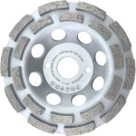 Meule diamant�e de qualit� sup�rieure 125 mm, meule boisseau universelle � double rang�e pour b�ton 125 ...