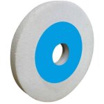 Meule touret vitrifi�e blanche d. 125 x �p. 20 x al. 20 mm - gr 60 corindon - id�ale pour aff�tage meulage ...