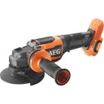 Aeg - meuleuse 125mm 18v brushless 'full security', 9000 tr / min, poignée antivibrations, interrupteur ... Aeg - meuleuse 125mm 18v brushless 'full security', 9000 tr / min, poignée antivibrations, interrupteur ...