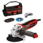 Einhell - meuleuse d'angle �125mm tc - ag 125 / 850 kit (850 w, 12 000 tr / min, profondeur coupe max. ...