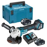 Meuleuse d'angle 18v lxt Ø125mm (2x3, 0 ah) en makpac - makita dga513rfj Meuleuse d'angle 18v lxt Ø125mm (2x3, 0 ah) en makpac - makita dga513rfj