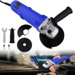 Lucn - meuleuse d'angle 900 w, lame 115mm - rgime  vide 12000tr / min, meuleuse avec protection anti ...