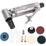 Meuleuse d'angle d'air, ensemble de meulage pneumatique, vitesse r�glable, moteur 0, 3 hp, mandrin 1 ...