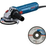 Meuleuse d'angle bosch professional gws 12 - 125 06013a6100 125 mm 1200 w 230 v
